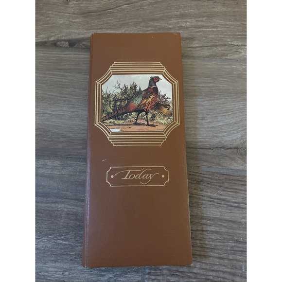 Other - Vintage 1960's Light Brown Bird Appointments Phone Messages Memos Pads